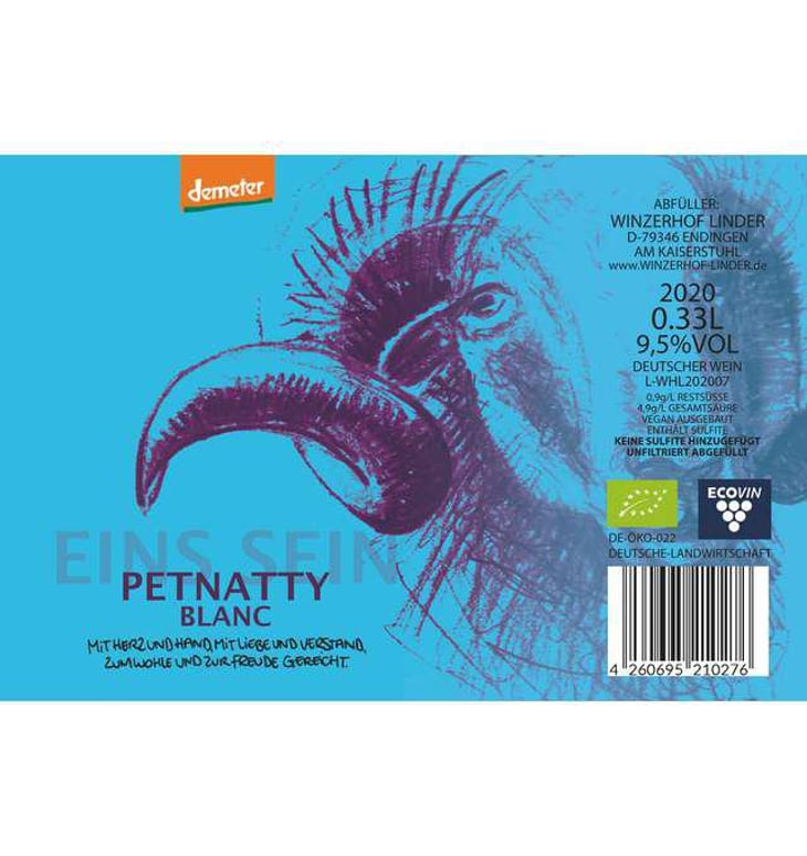 Petnatty Blanc - Winzerhof Linder - elena-bollin-ronald-linder 