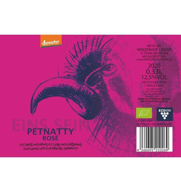 Petnatty Rosé - Winzerhof Linder - elena-bollin-ronald-linder 