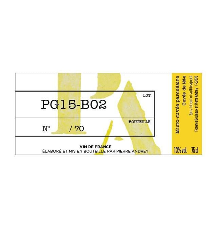 PG15-B02 - Domaine Pierre Andrey - NO VISIT - pierre-andrey-florence-bouleaux-no-visit 
