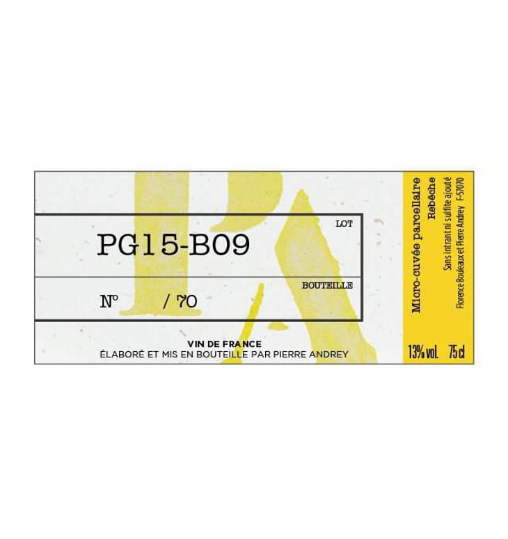 PG15-B09 - Domaine Pierre Andrey - NO VISIT - pierre-andrey-florence-bouleaux-no-visit 