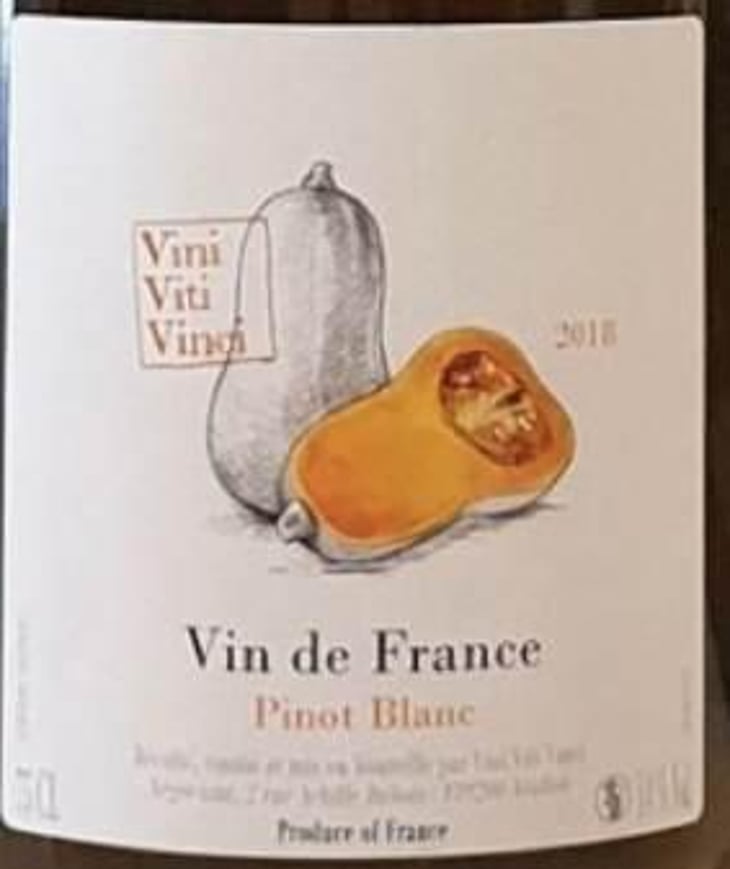 Pinot Blanc - VDF - Vini Viti Vinci - nicolas-vauthier-kikro 