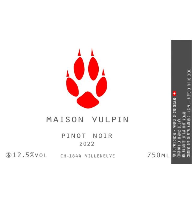 Pinot Noir - Maison Vulpin - jordi-renard 