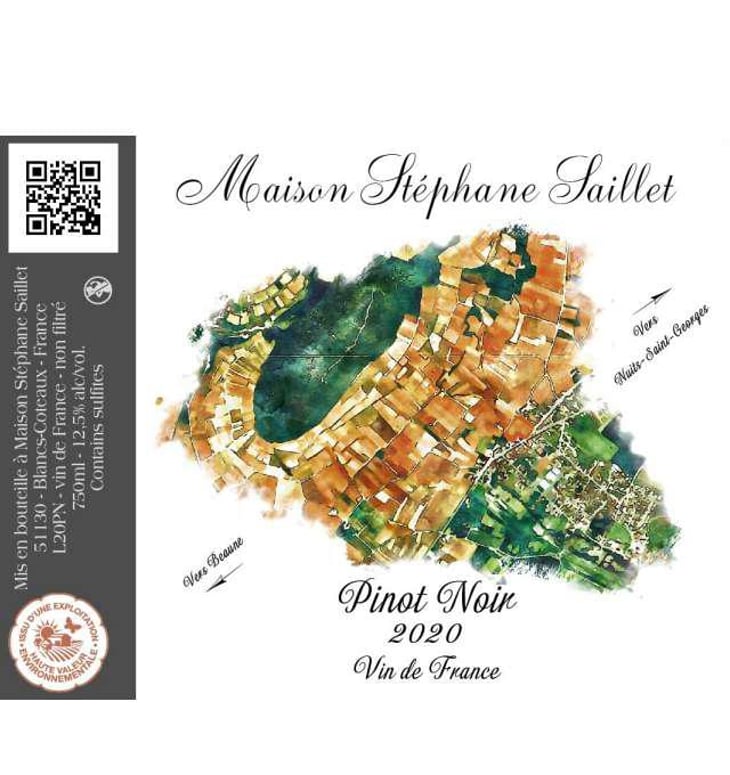 Pinot Noir - Maison Stéphane Saillet - stephane-saillet 