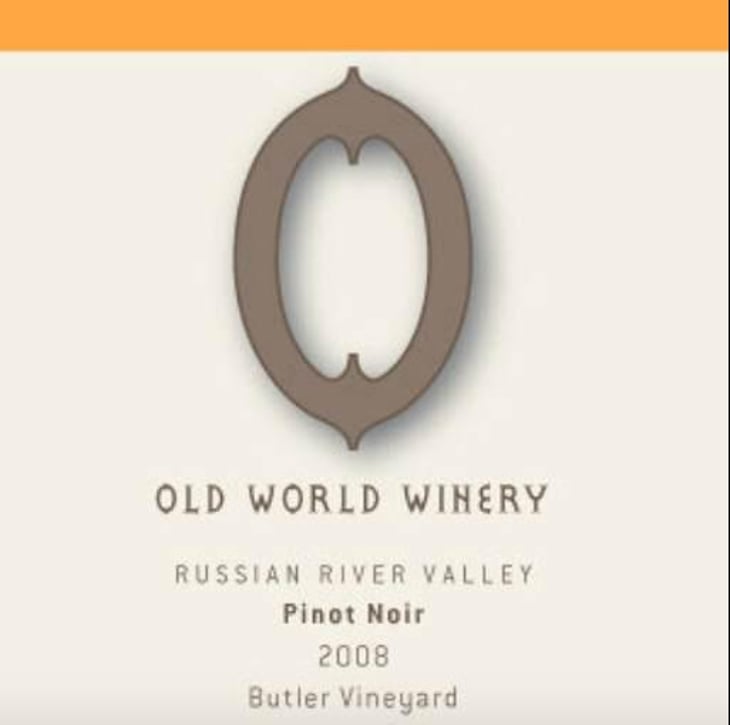 Pinot Noir Russian River Valley, Butler Vineyard - Old World Winery - darek-trowbridge 