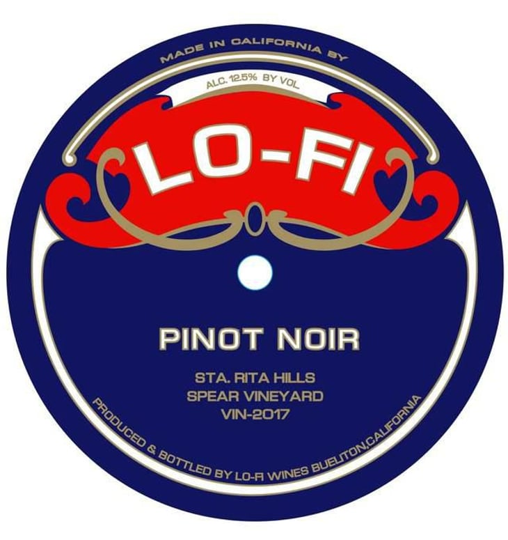 Pinot Noir Spear Vineyard - Lo-Fi Wines - mike-roth-craig-winchester 
