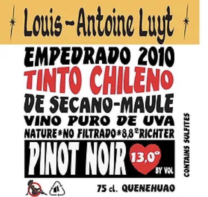 Pinot Noir - Agricola Luyt - louis-antoine-luyt 