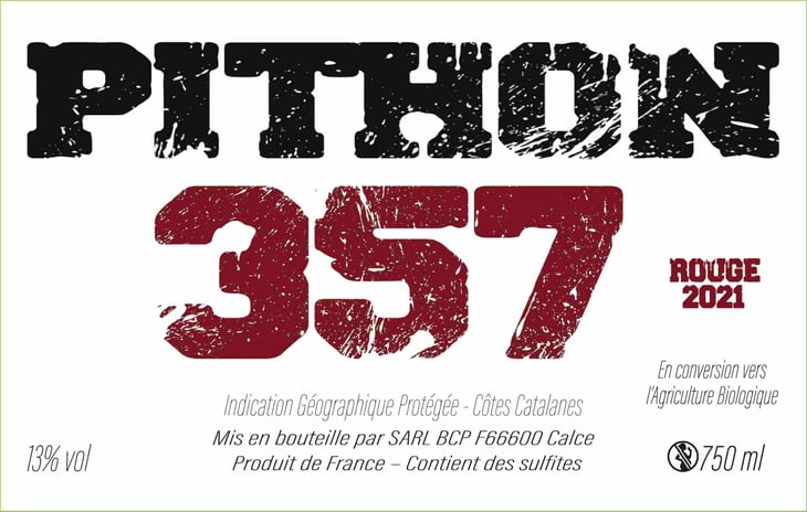 Pithon 357 Rouge - Olivier Pithon - olivier-pithon 