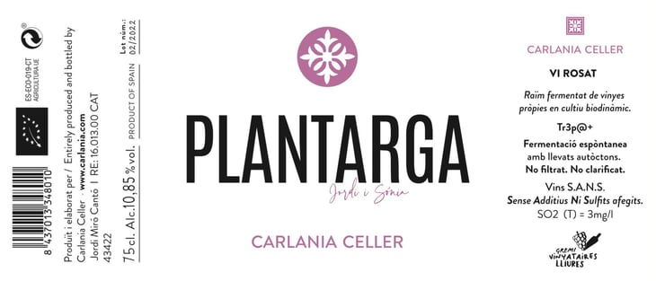 Plantarga - Carlania Celler - jordi-miro-and-sonia-goma-camps 