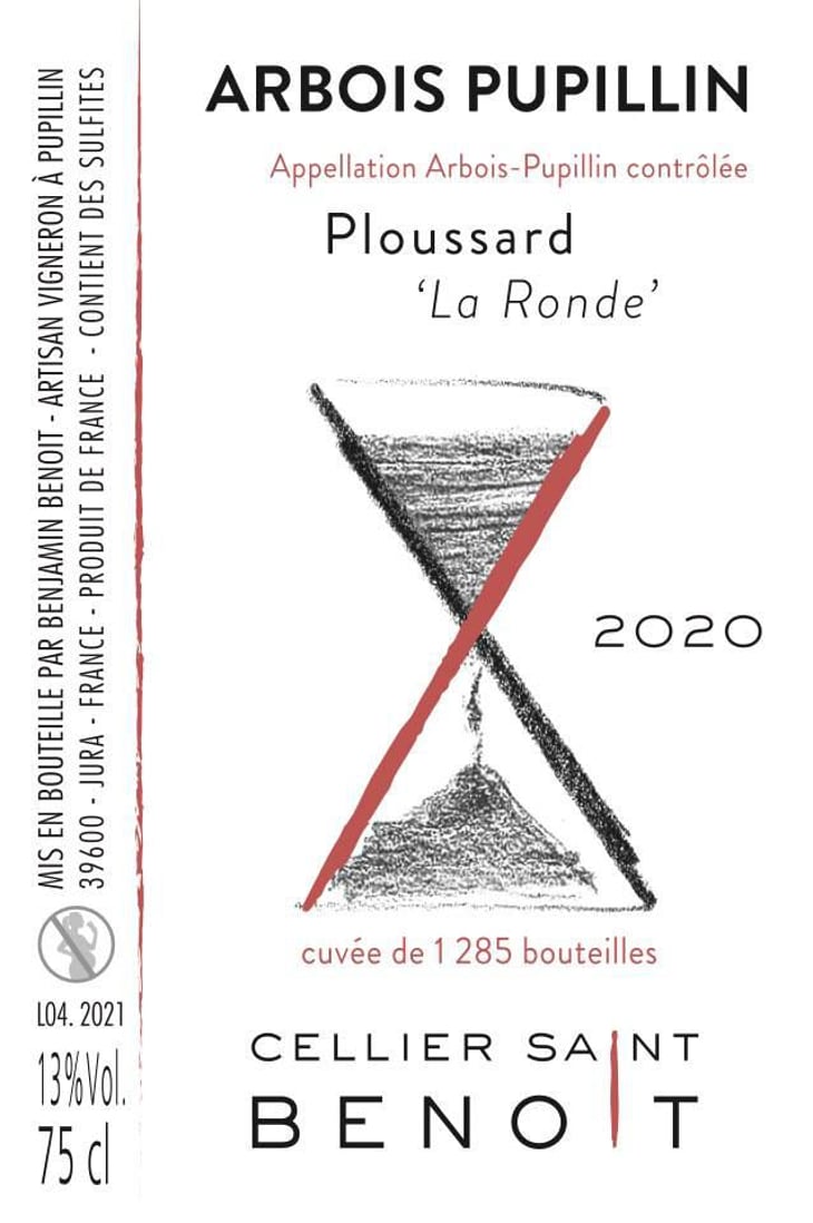 Ploussard "La Ronde" - Cellier Saint Benoit - benjamin-benoit -2019