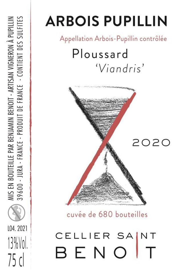 Ploussard "Viandris" - Cellier Saint Benoit - benjamin-benoit -2020