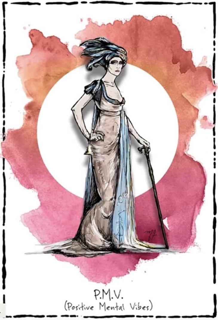 P.M.V (Positive Mental Vibes) - Madame Flock - robert-kane-derek-p-labelle 