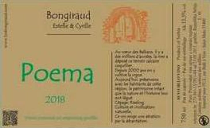 Poema - Francuska Vinarija - estelle-cyrille-bongiraud 