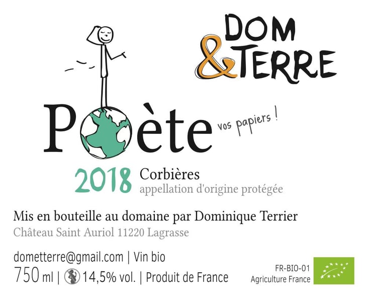 Poète Vos Papiers! - Dom&Terre - dominique-terrier 