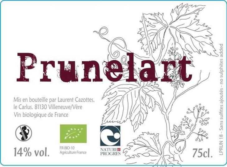 Prunelart - Distillerie et Domaine Cazottes - laurent-cazottes 