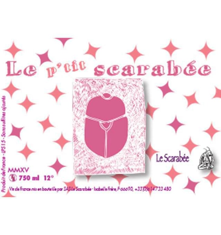 P'tit Scarabée rosé - Le Scarabée - isabelle-frere 