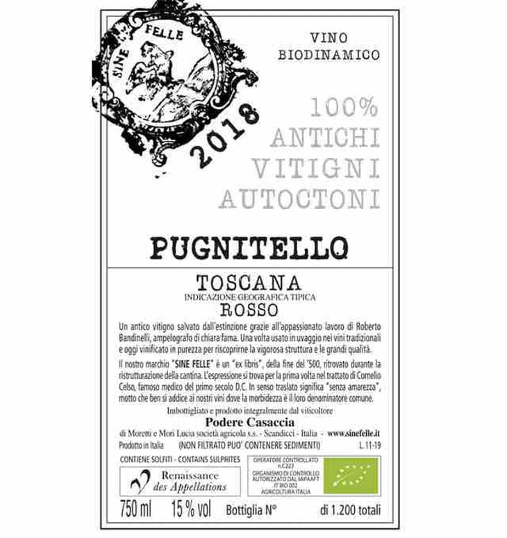 Pugnitello - Podere Casaccia Sine Felle - roberto-moretti -2018