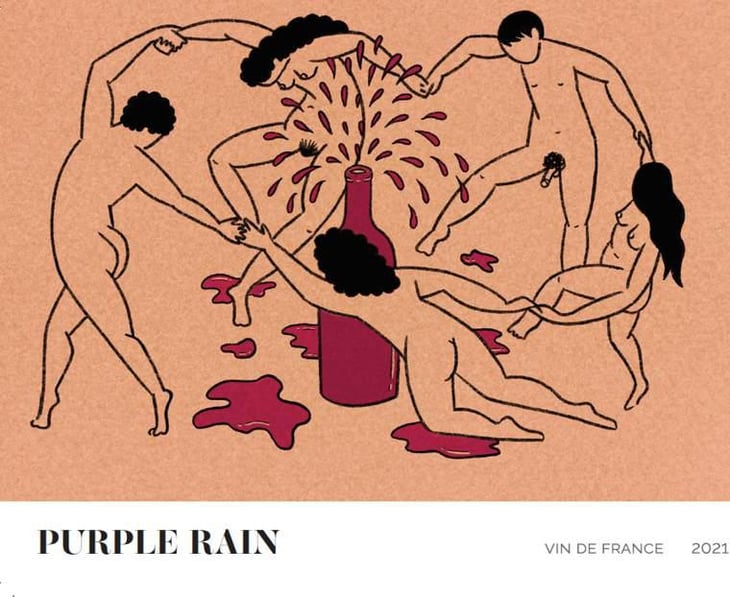 Purple Rain - Chais Du Port De La Lune - laurent-bordes-annica-haapa -2021