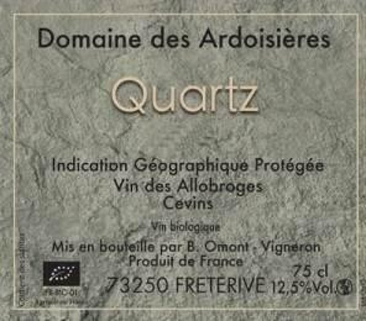 Quartz - Domaine Des Ardoisières - brice-omont 