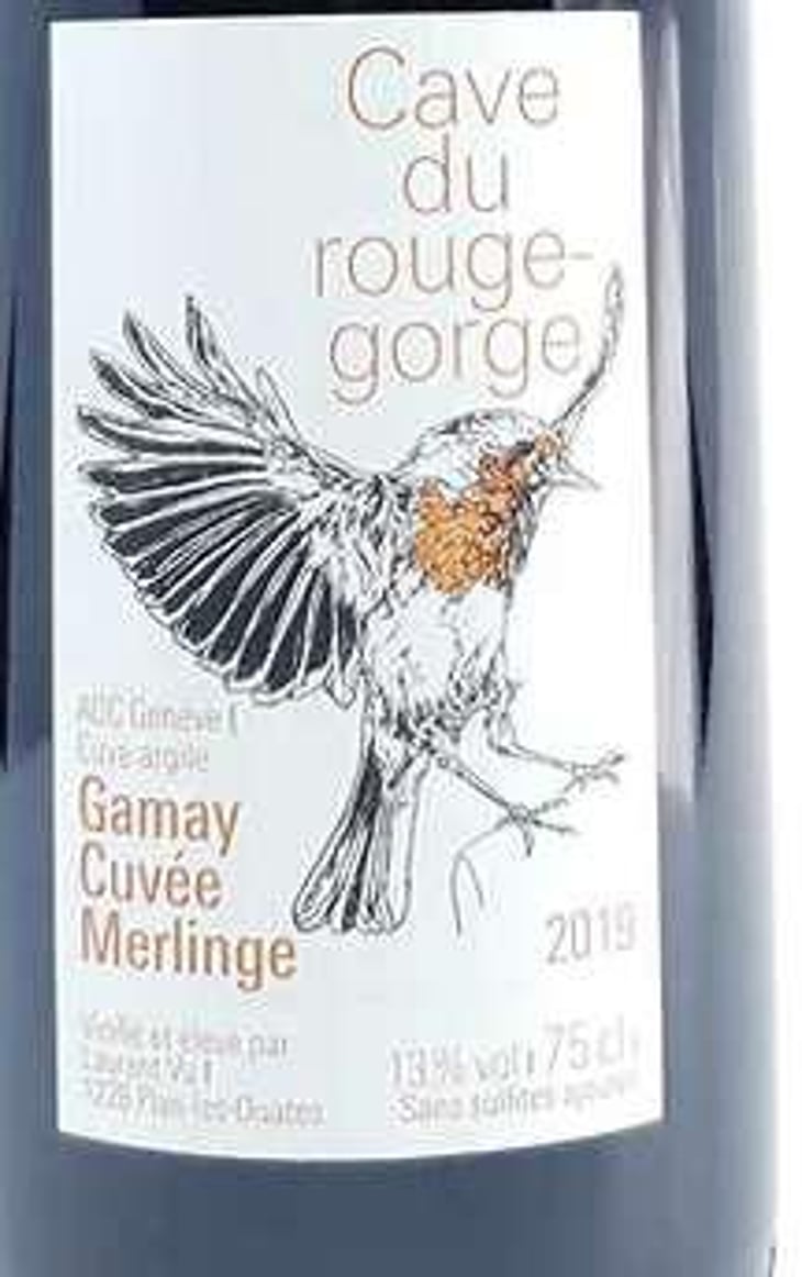 "Cuvée Merlinge" - Gamay - Cave du Rouge-Gorge - laurent-vu-lolo-lola 