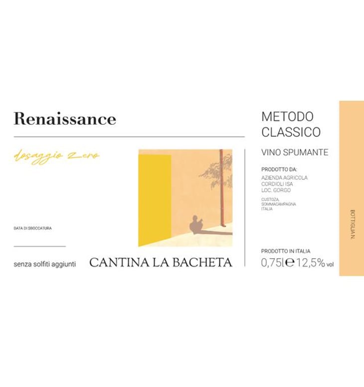 Renaissance (pas dosè) - Cantina la Bacheta - giorgia-quintarelli-simone-gradizzi 