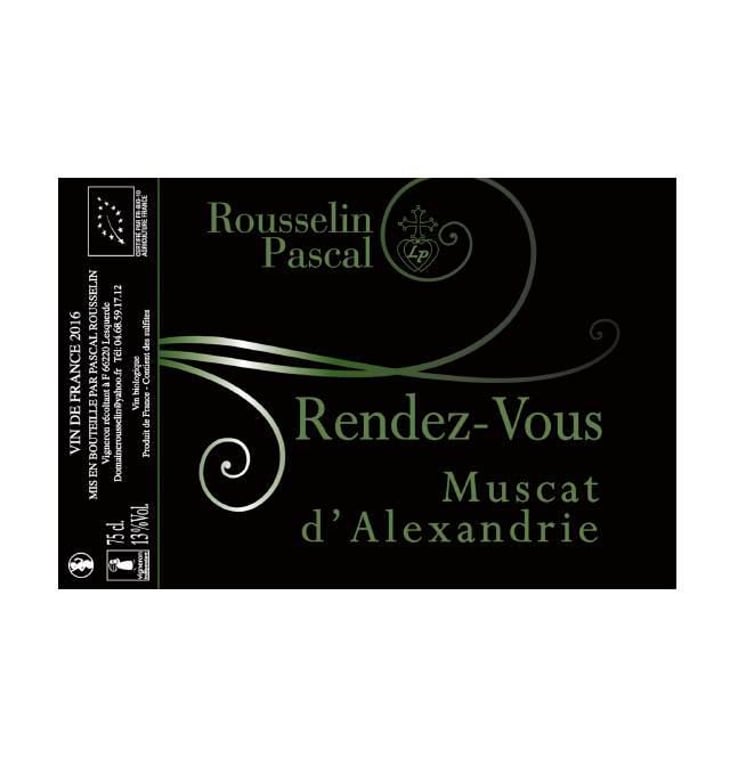 Rendez Vous Muscat d'Alexandrie - Domaine Rousselin - laurence-pascal-rousselin 