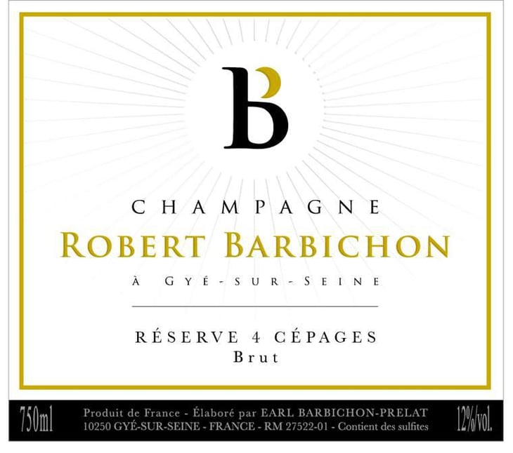 Réserve 4 Cépages - Champagne Robert Barbichon - thomas-barbichon 