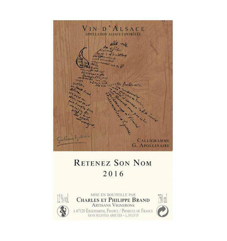 Retenez Son Nom - Domaine Brand & Fils - philippe-brand 