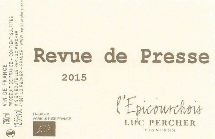 Revue de Presse - L’epicourchois - anne-marie-luc-percher 