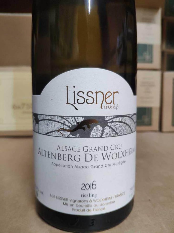 Riesling Grand Cru Altenberg de Wolxheim - Lissner - bruno-et-theo-schloegel 