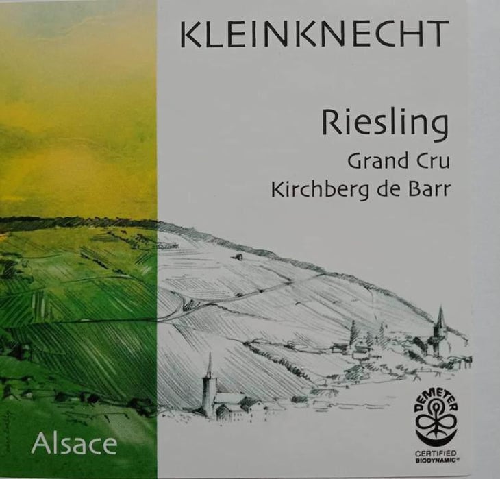 Riesling Grand Cru Kirchberg de Barr - Domaine Kleinknecht - andre-kleinknecht 