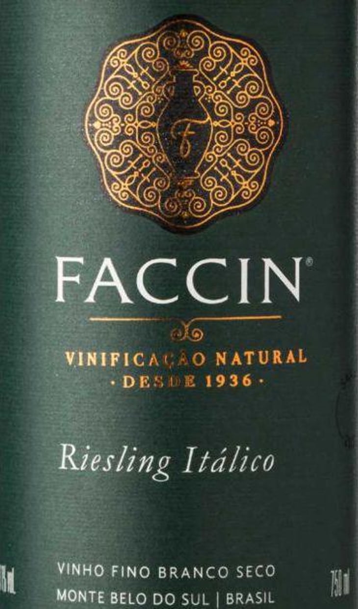 Riesling Italico - Faccin Vinhos - antonio-e-bruno-faccin 