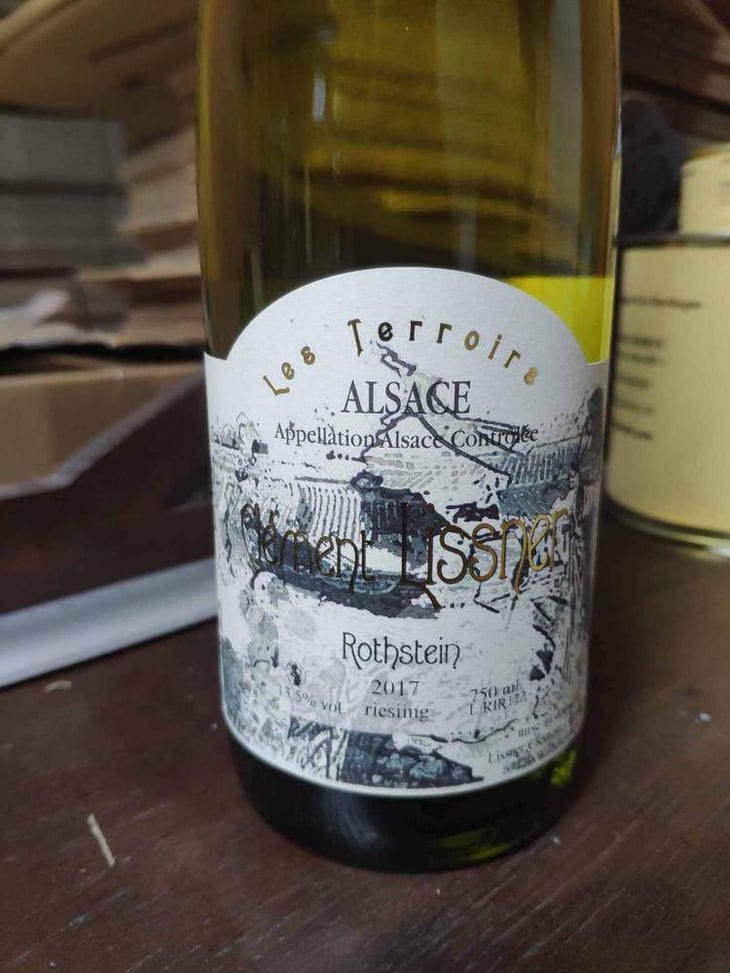 Riesling Lieu Dit Rothstein - Lissner - bruno-et-theo-schloegel 