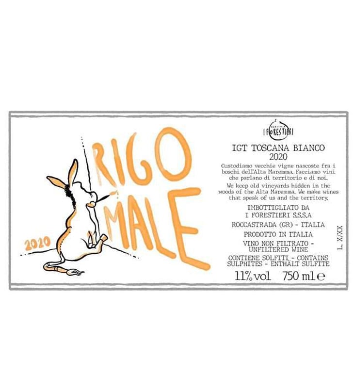 Rigomale Bianco - Agricola I Forestieri - dario-marinari-ezekiel-allassia 