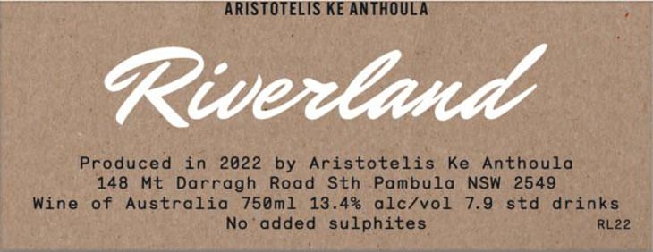 Riverland - Aristotelis Ke Anthoula - Akea Wine - tony-zafirakos-mads-park-neilson 