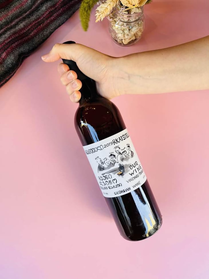 Rkatsiteli Grand Cru Tsarapi - Our Wine - Chveni Gvino - soliko-tsaishvili-irakli-pruidze 