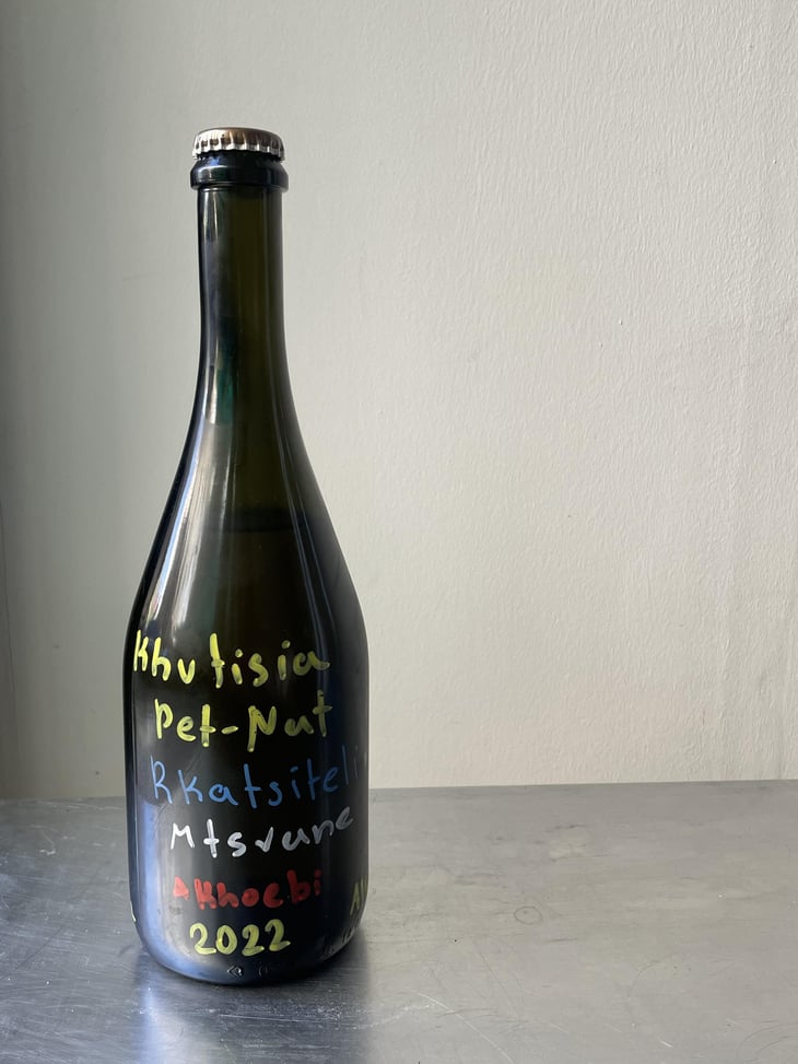 Rkatsiteli-Mtsvane pet-nat - Khvtisia Wines - zurab-khvtisiashvili -2022