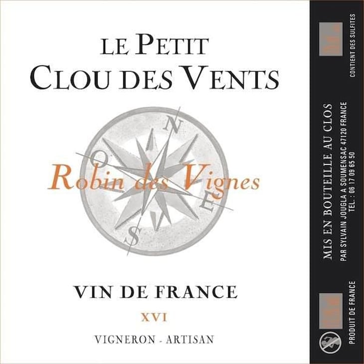 Robin des vignes - Le Petit Clou des Vents - sylvain-jougla 