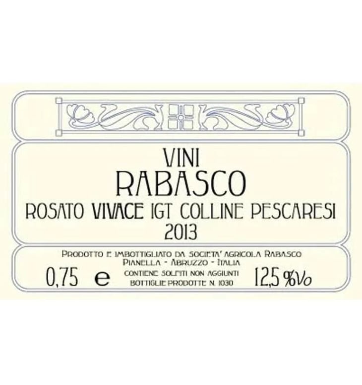 Rosato Vivace - Azienda Agricola Rabasco - iole-rabasco -2019