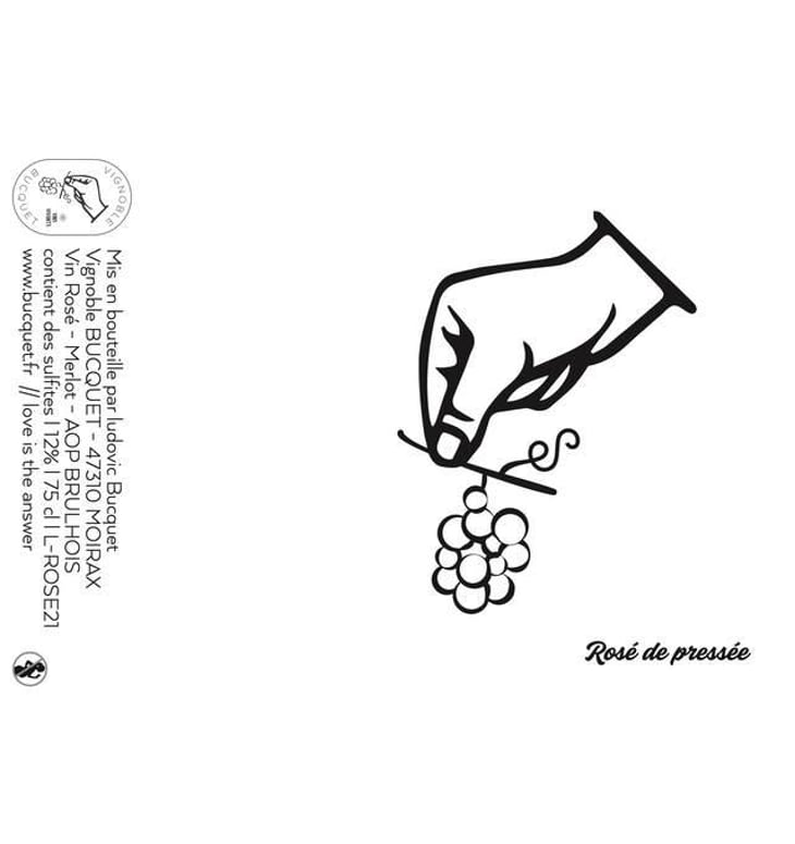 Rosé de Pressée - Vignoble Bucquet - ludovic-bucquet 