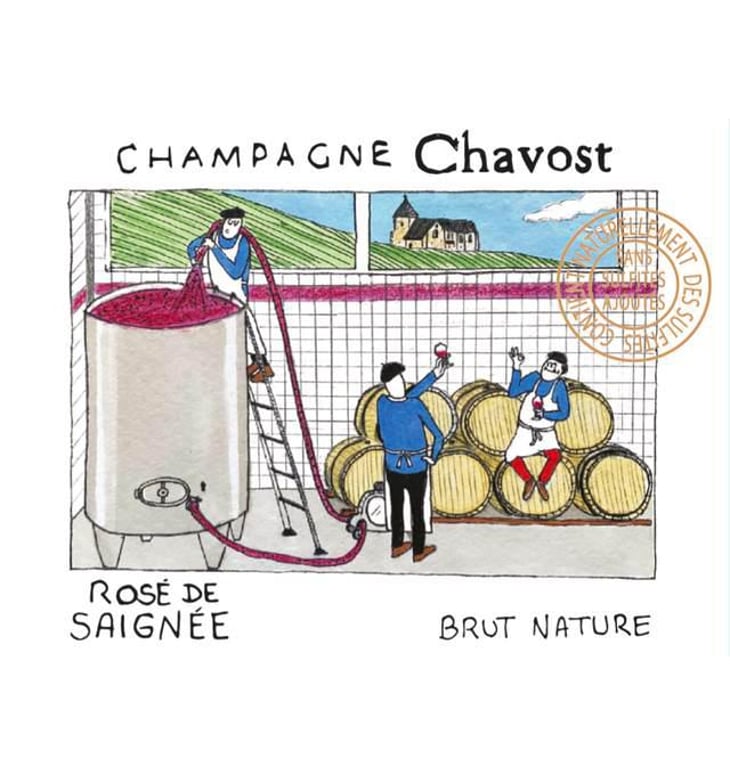 Rosé de Saignée - Champagne Chavost - fabian-daviaux 