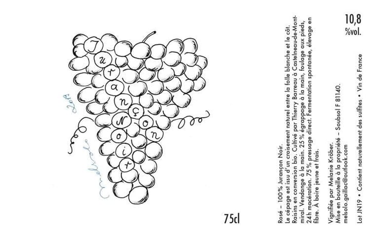 Rosé - Jurançon Noir - Melsolo - melanie-krober 