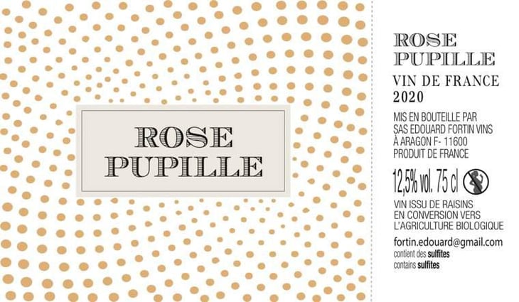 Rose Pupille - Domaine des 4 Pierres - edouard-fortin 