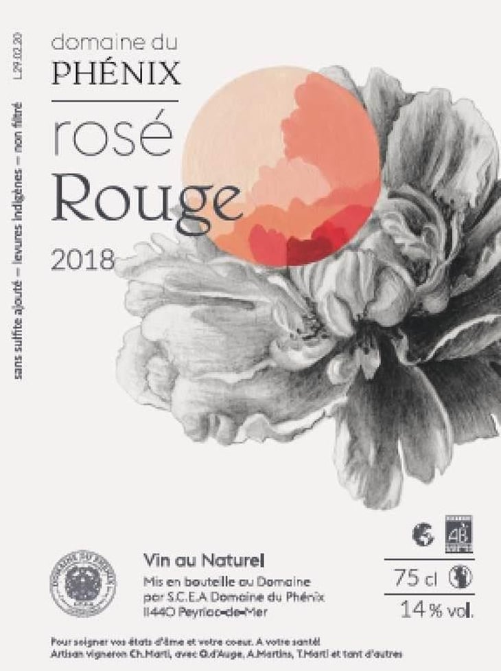 Rosé Rouge - Domaine Du Phénix - christian-marti 