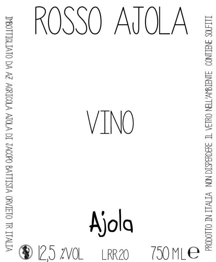 Rosso Ajola - Azienda Agricola Ajola - jacopo-battista 