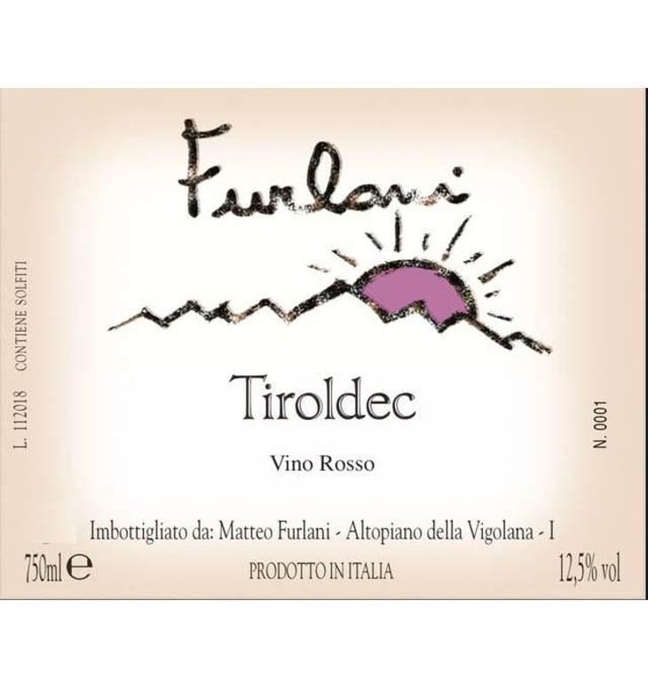 Rosso Alpino Tiroldec - Cantina Furlani - matteo-furlani 