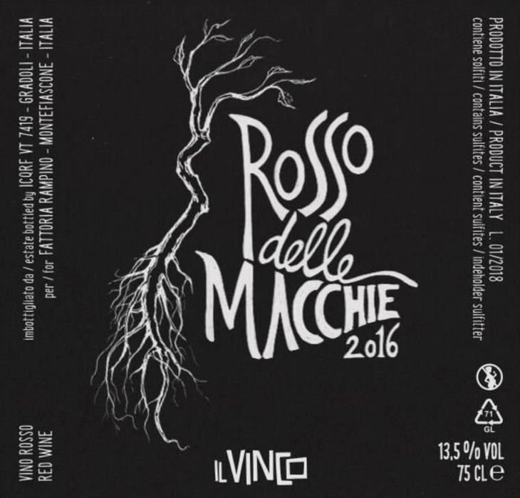 Rosso Delle Macchie - Il Vinco - daniele-manoni-marco-fucini-nicola-brenciaglia-4l 
