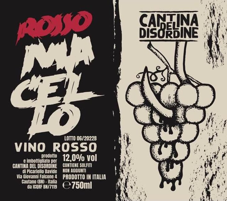 Rosso Macello - Cantina Del Disordine - davide-picariello 