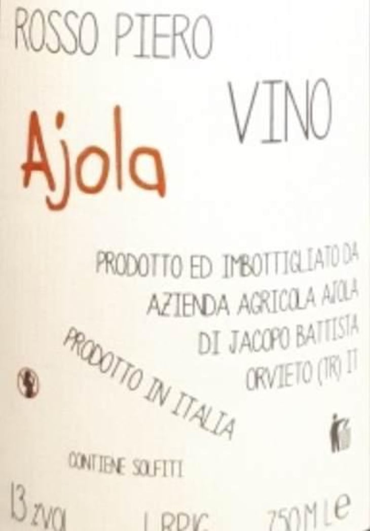 Rosso Piero - Azienda Agricola Ajola - jacopo-battista 