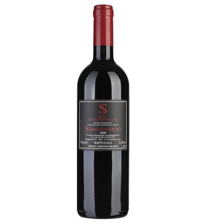 Rosso Toscano IGT - Poderi Sanguineto - dora-forsoni -2020