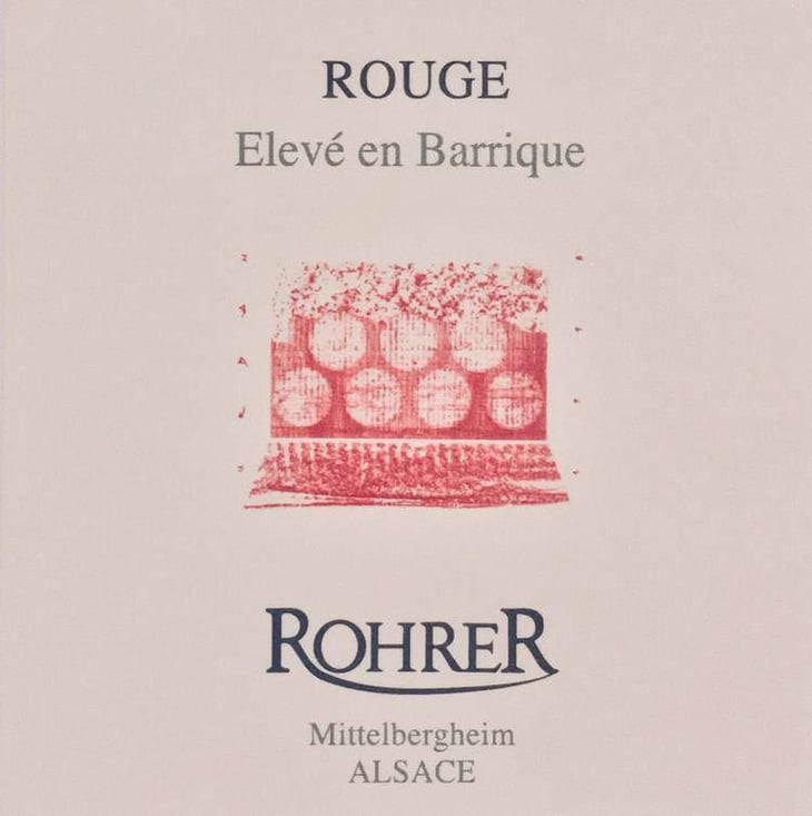 Rouge Elevé en Barrique - Rohrer - andre-ludo-rohrer 